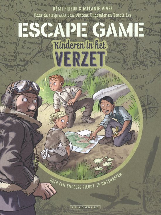 Kinderen in het verzet 1 - Escape game - cover