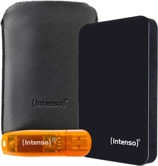Foto:  intenso memory drive bonuspack 1tb hdd 64gb usb stick