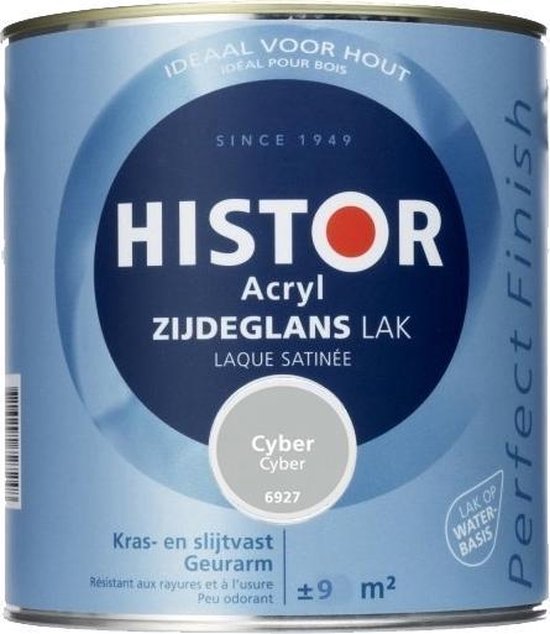 Acryl Zijdeglans Lak 750 ml Cyber