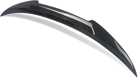 Kofferbak Spoiler Lip - M4 Stijl - Carbon Fiber Look - Gloss Zwart - Voor BMW E93 335i/M3 (2007-2013) - Auto Accessoires