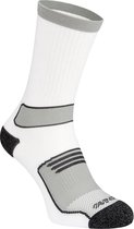Avento Sportsokken Heren - 2-Pack - Wit/Grijs - 43-46