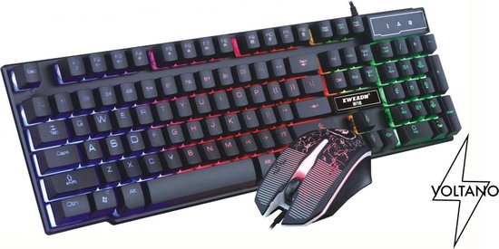 Gaming Keyboard Qwerty, USB, Mechanisch Game