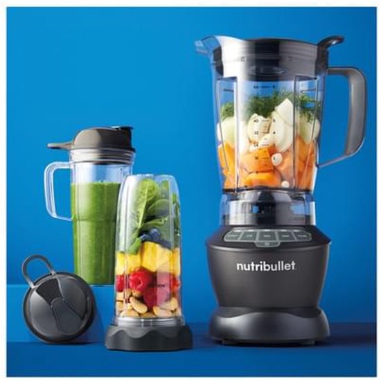 NutriBullet NBF500DG 1,9 l Blender voor op aanrecht 1200 W Zilver van Nutribullet — afbeelding 2