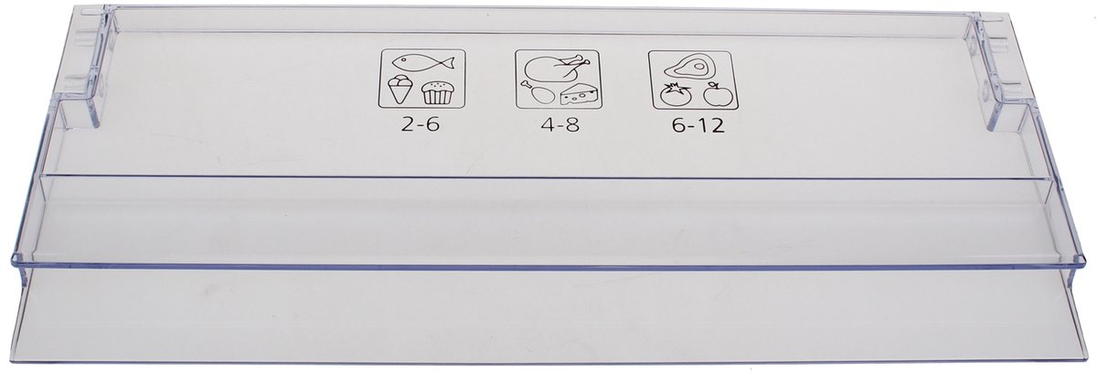 BEKO - PANEEL VRIESLADE DIEPVRIEZER RFNE270L23W puntscharnier bovenaan !!!! - 5906370700