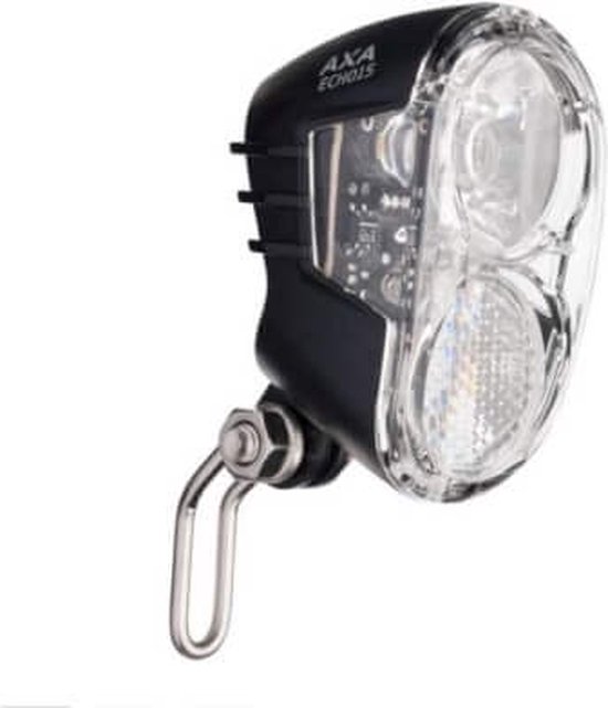 AXA Echo 15 Switch - Fietslamp voorlicht - LED Koplamp - Dynamo - 15 Lux - Axa