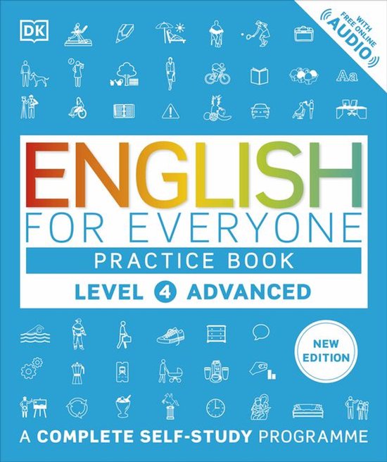 DK English for Everyone 4 - English for Everyone Practice Bo ... - cover