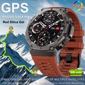 Bol.com Militaire GPS Smart Horloge voor Mannen – Outdoor Sport Horloge met Kompas HD Scherm Bluetooth Oproepfunctie IP69/5ATM W... aanbieding
