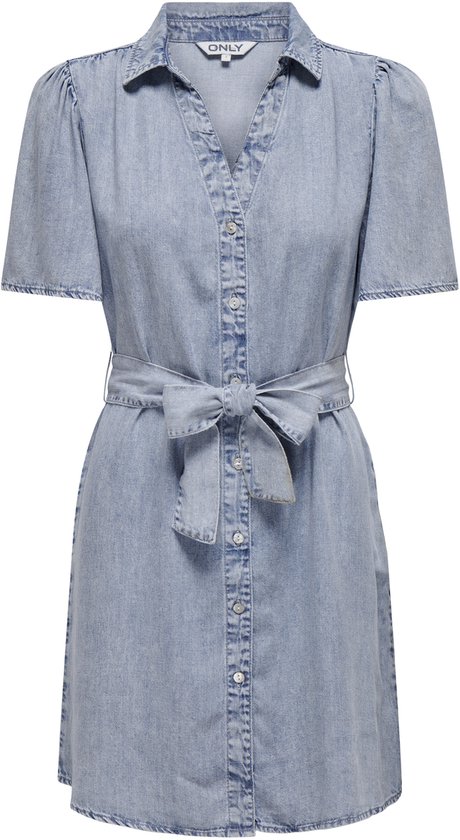 Denim Jurk Dames Blauw Jurkje Only ONLY ONLHELENA SS