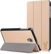 Hoes geschikt voor Samsung Galaxy Tab A8 8.0 (2017) - Smart Book Case Hoesje van iCall - Goud