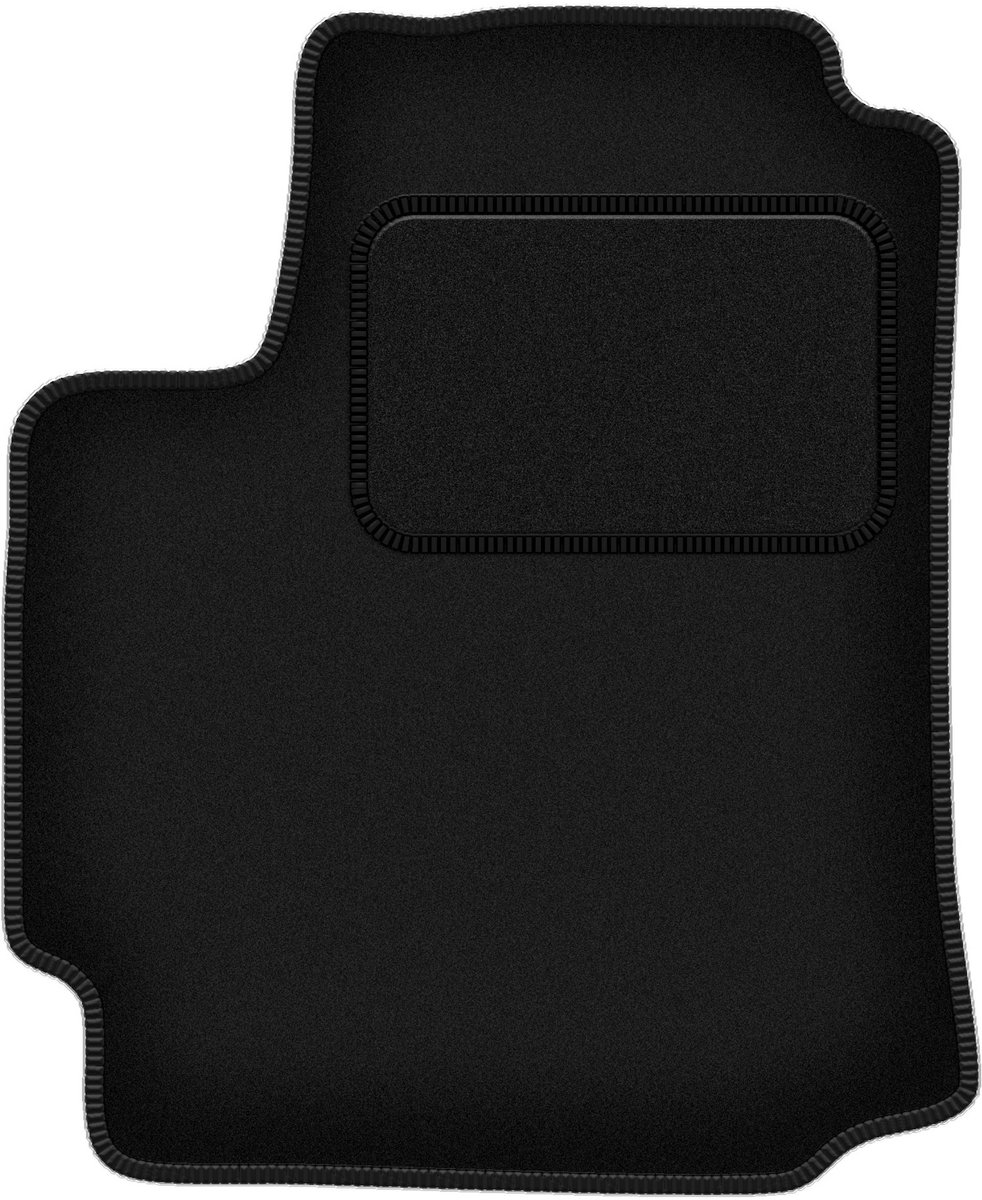 Bestuurdersmat zwart voor: Daihatsu Sirion III M300 hatchback (2004-2010)