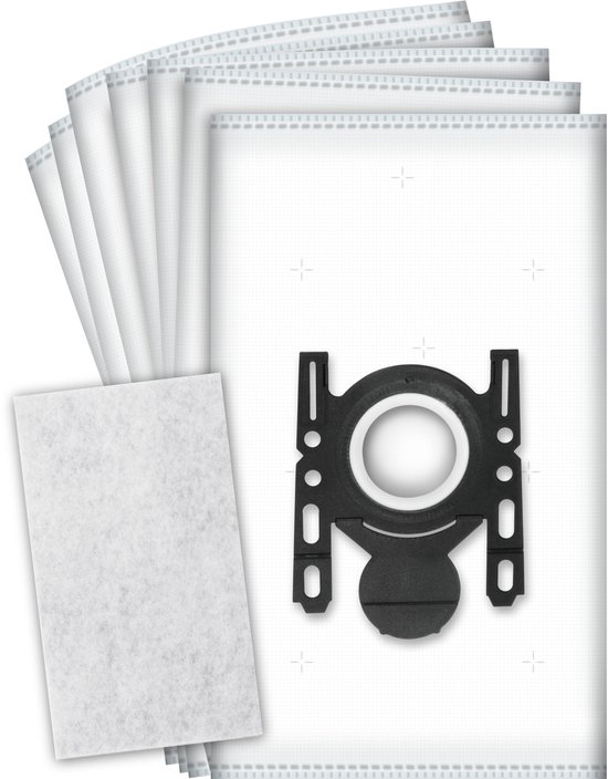 Sacs d'aspirateur Dparts adaptés à Bosch et Siemens G-ALL - 10 pièces + 1 filtre - Sac d'aspirateur SI52 - BBZ41FGALL - BBZ16GALL - Pro Silence - Move on - moveon - prosilence - GL30 - free e - Synchropower - VZ41FGALL aspirateur aspirateur Sacs