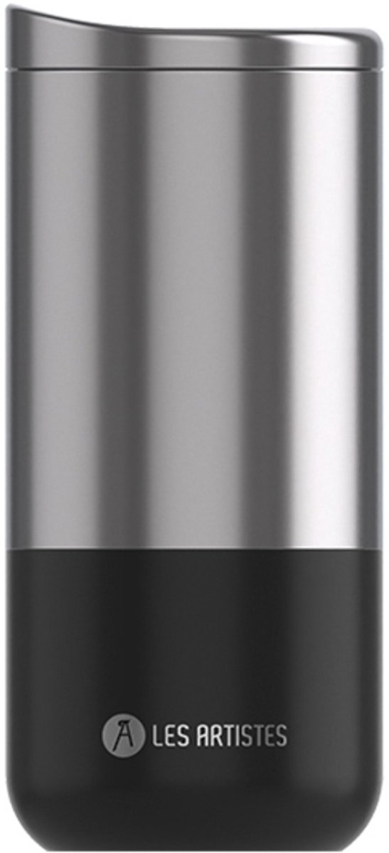 Les Artistes Paris Thermosbeker reisbeker 500ml - Split Black - LP-A2371