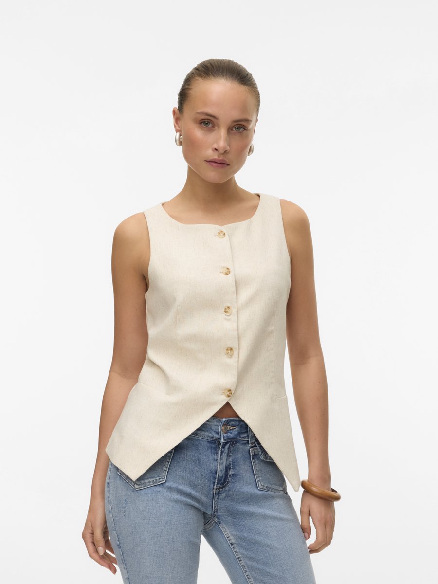 Vero Moda Gilet VMFLORENCE Stijlvol gilet