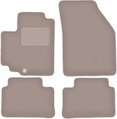 MOTOS Premium Velours-Fußmatten passend für Suzuki Alto VII 2009-2014 - Premium, Matt, Blau fußmatten Auto - Erleben Sie neuen Fahrkomfort mit einem Automatten Satz für Ihr Auto