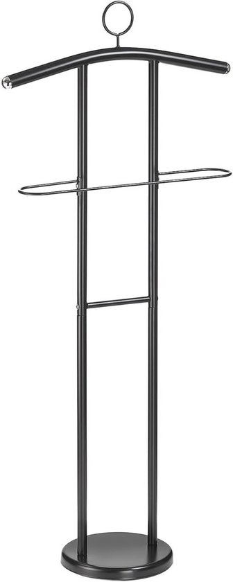 IDIMEX Dressboy Kanna Kleerhanger, kledingbutler met broekhouder van bamboe, modern
