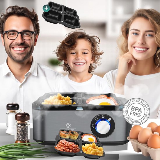 Kesser Eierkocher für 1 bisb 8 Eier anthrazit ab 29,58 € | Preisvergleich bei