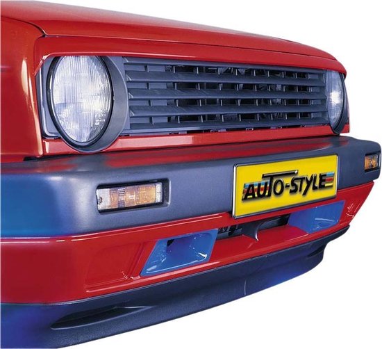 Foto: Autostyle embleemloze grill passend voor volkswagen golf ii 1983 1991