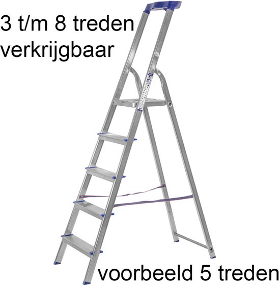 Maxall Huishoudtrap - 6 treden