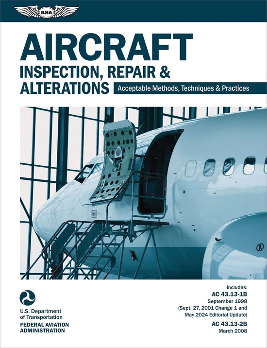 ASA FAA Handbook Series - Aircraft Inspection, Repair and Al ... - cover