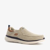 Chaussures à enfiler pour hommes Skechers Delson 2.0 - Sable - Taille 40