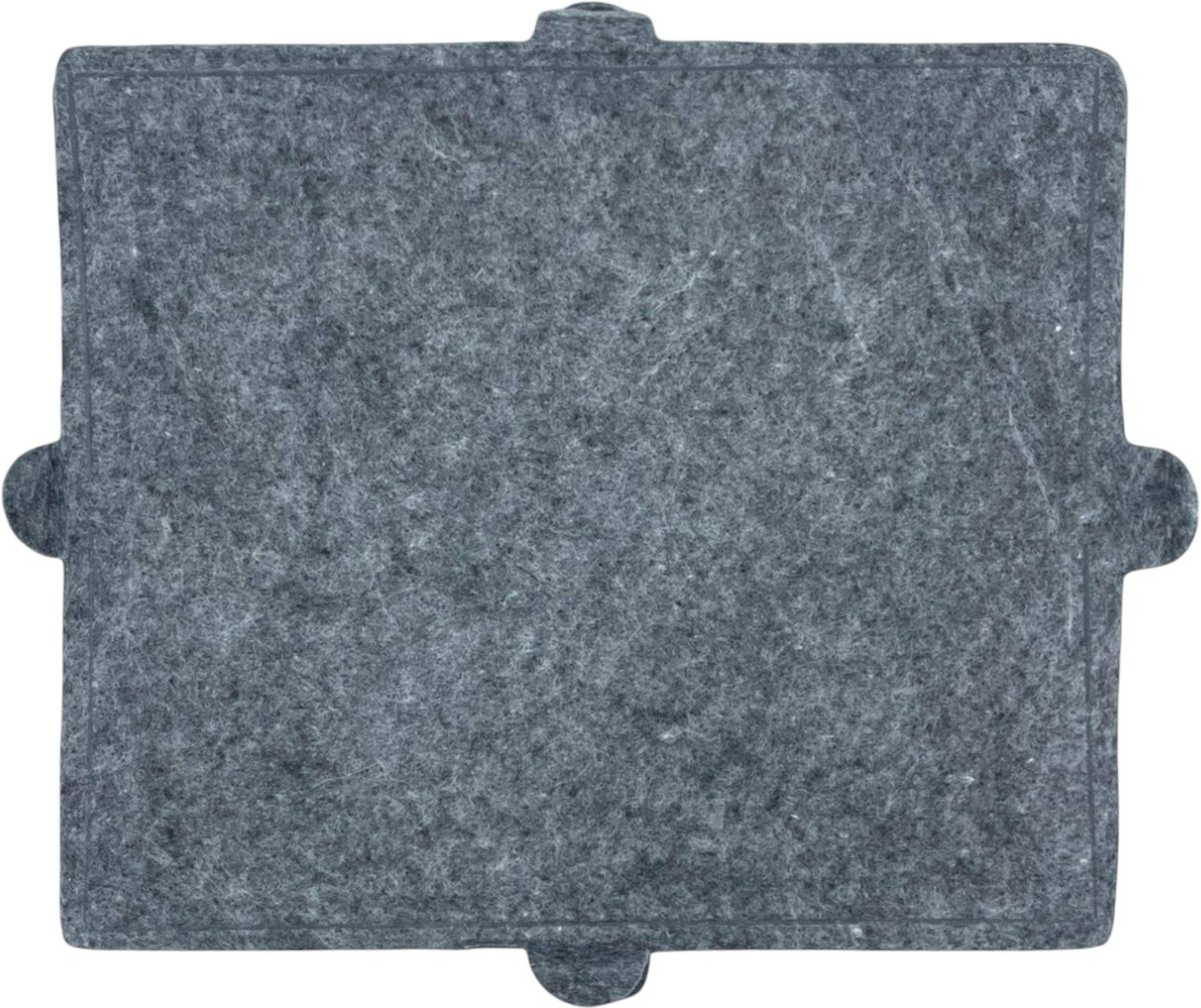 Fixem® geschikt voor Miele Actiefkoolfilter - DKF12-1, 6228731, 07932330 - afzuigkap filter - 28996265D - 24 x 2 x 29 cm - 1 stuks