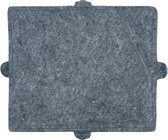 Fixem® geschikt voor Miele Actiefkoolfilter - DKF12-1, 6228731, 07932330 - afzuigkap filter - 28996265D - 24 x 2 x 29 cm - 1 stuks