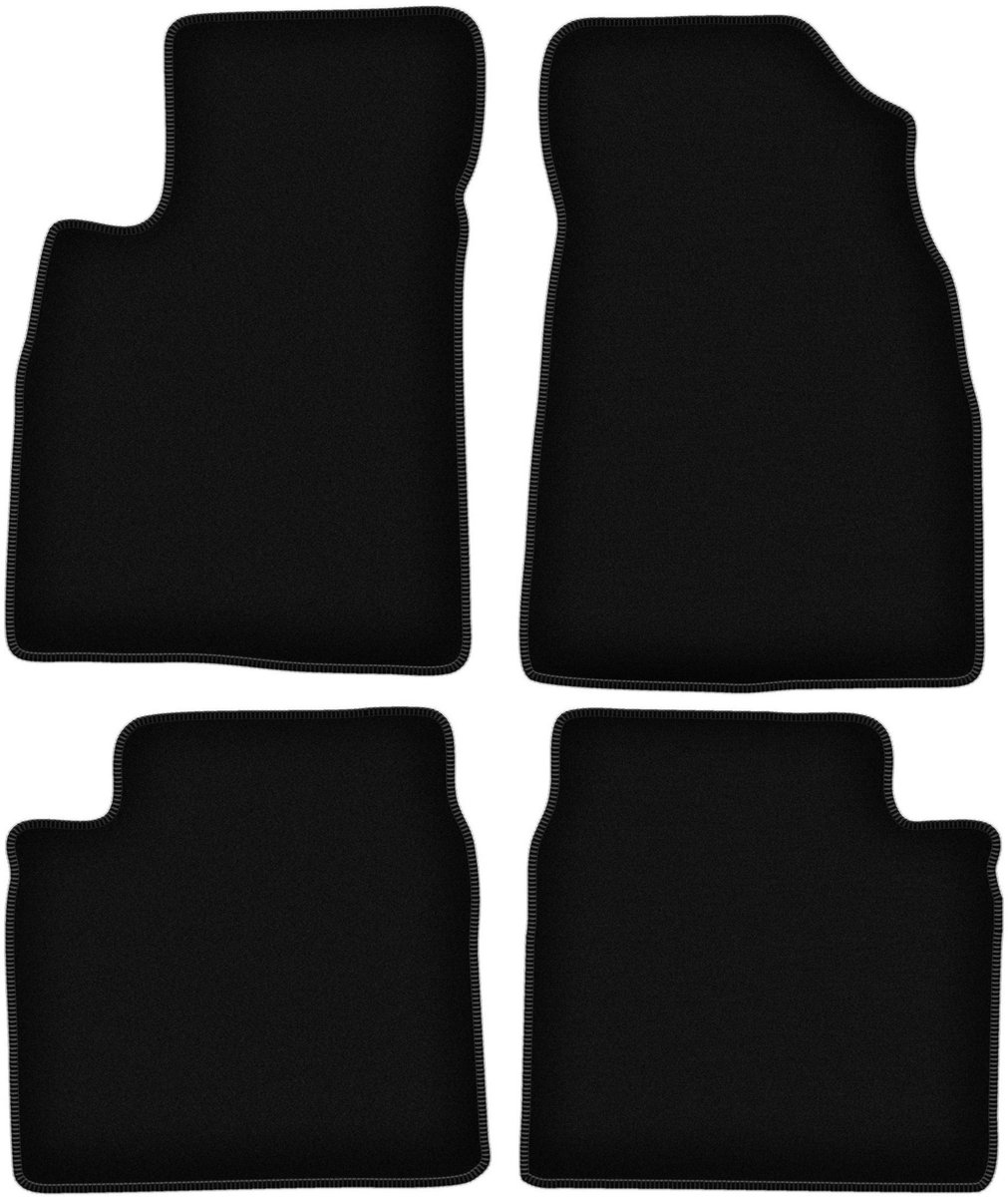 BASIC zwarte veloursmatten voor: Kia Opirus sedan (2002-2011)