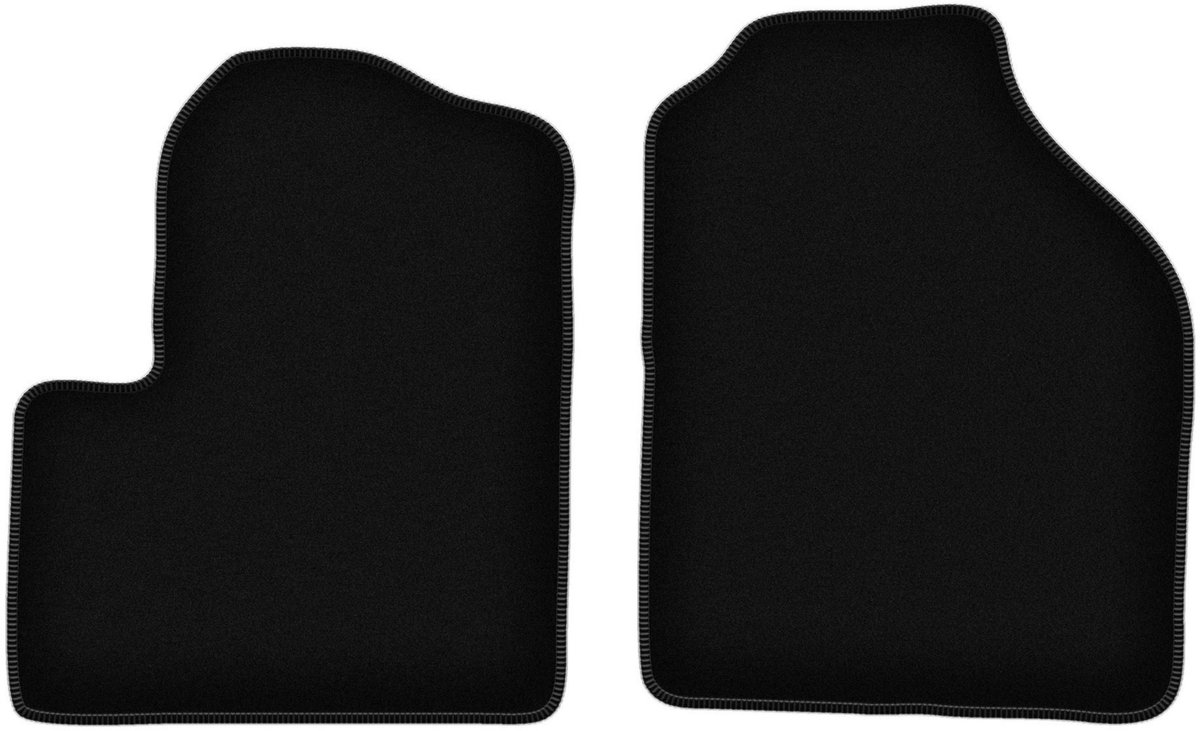 BASIC zwarte veloursmatten voor: Ford Tourneo Connect combivan (2003-2012)