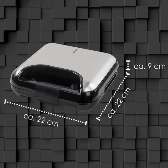 CLGP® Wafelijzer met Verwisselbare Platen - Tosti Apparaat - Contact Grill — afbeelding 4