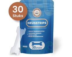 Rustige Nacht® Neusstrips Transparant - Neuspleisters Anti Snurk - Nasal Strips – Beter Ademen - Grote en Kleine Neus