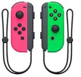 Bol.com Nintendo Switch Joy-Con Controller paar - Neon Groen en Roze aanbieding