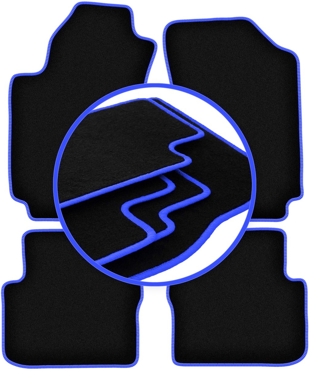 CARLUX-BLUE automatten voor: Dodge Dart sedan (2012-2016)