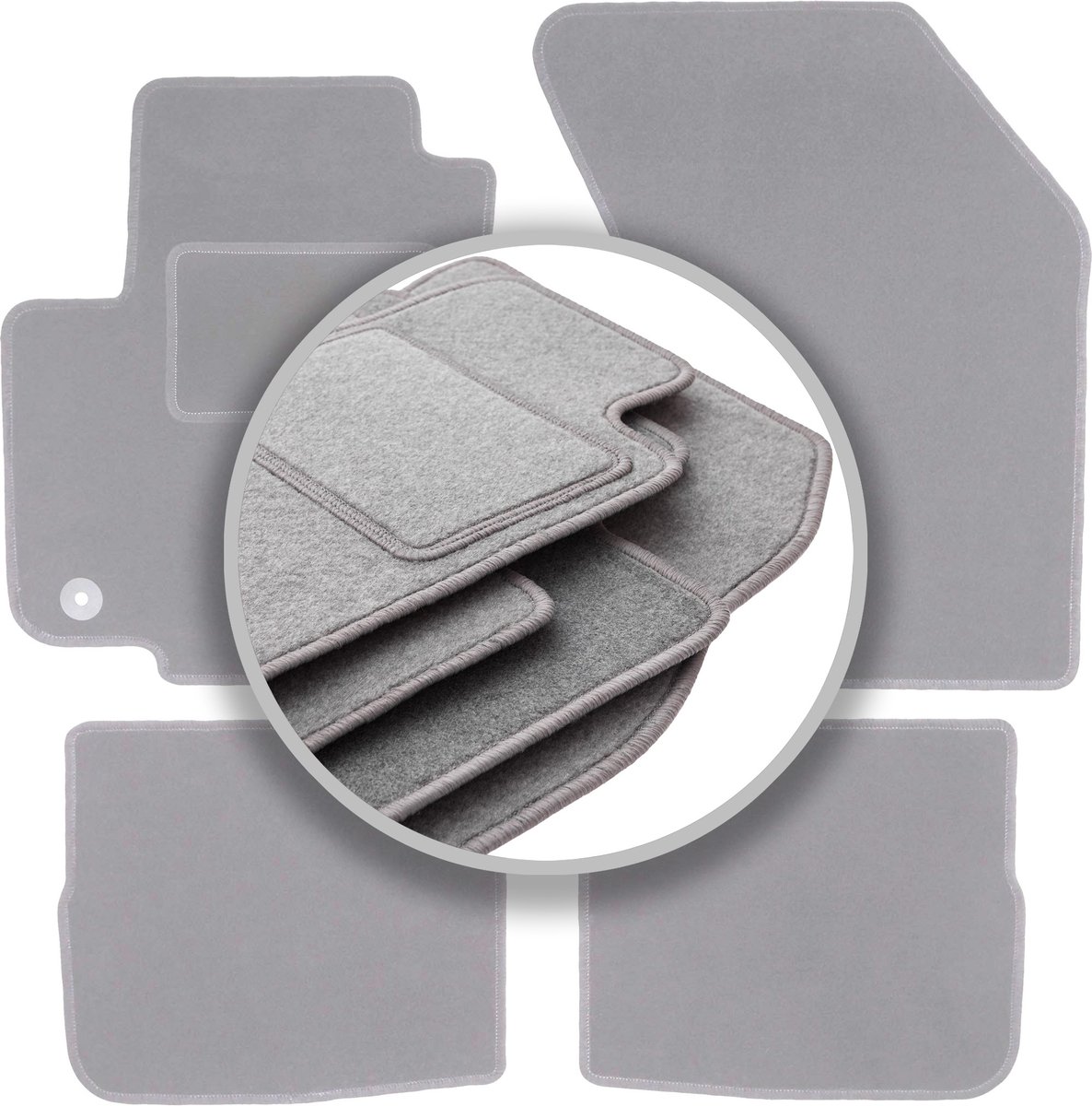 Grijze automatten voor: Suzuki Swift IV hatchback (2005-2010)