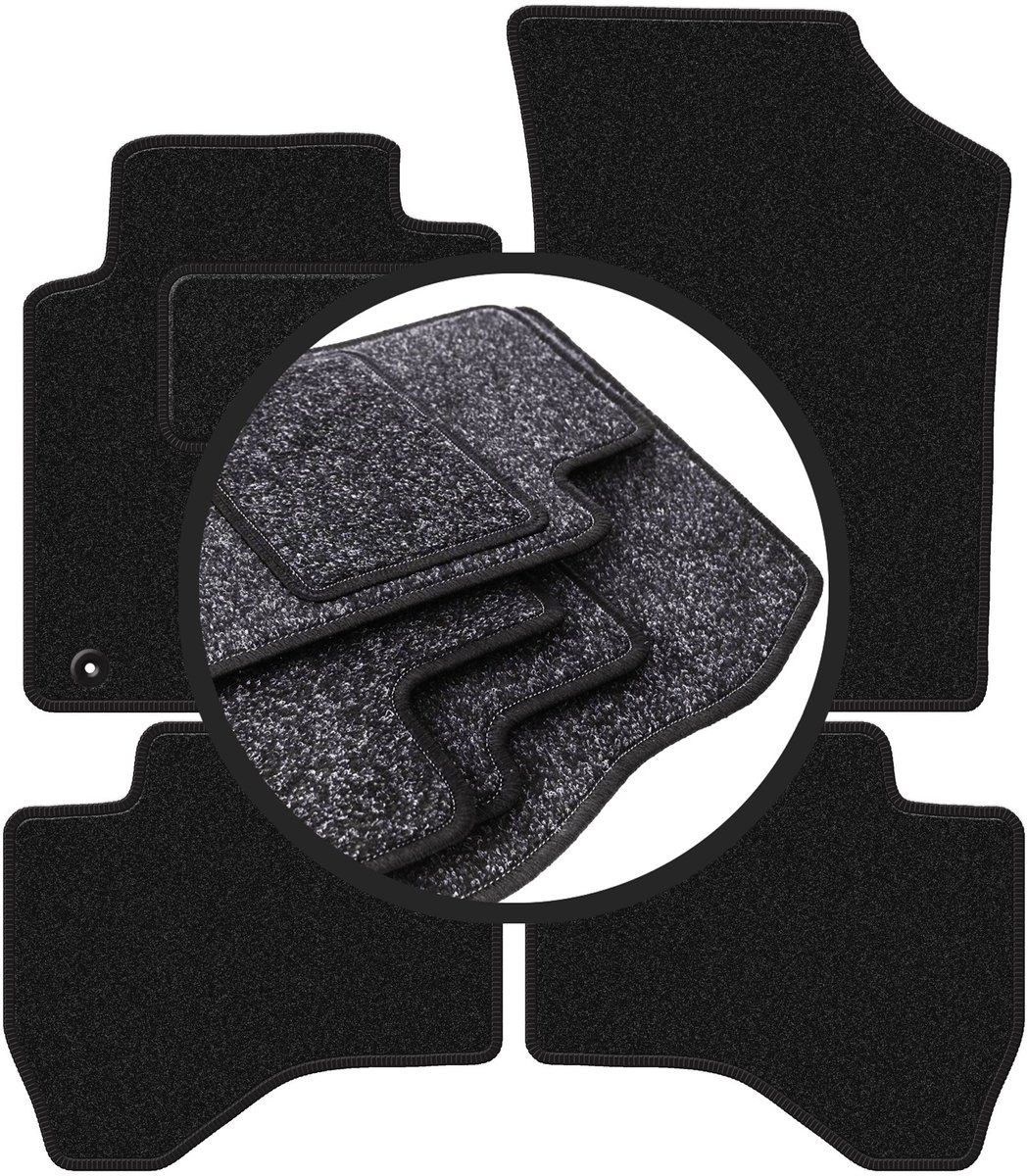ANTHRA automatten voor: Peugeot 107 hatchback (2005-2014)