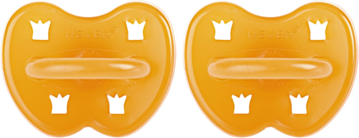 Two-Pack Round Teat Newborn 0+ (Natural)