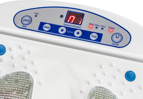AANBIEDING Blije VoetenVoetmassage Apparaat NR1.- met beencrème- Verbetert de bloedcirculatie - Voetmassage - Infrarood - Stimuleert de bloedsomloop - Onrustige benen - Koude voeten - Neuropathie - Rugklachten - Koude handen - Krampen - Restless Legs