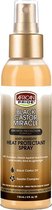 African Pride - Black Castor Miracle - Anti-Humidity - Heat Protectant Spray -118ml