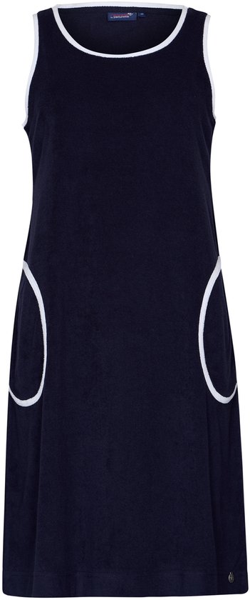 Rebelle Jurk Sporty - Blauw - Badstof - Maat 34