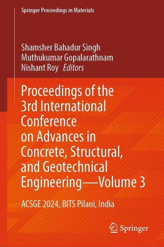 Springer Nature Proceedings excluding Computer Science - Pro ... - cover