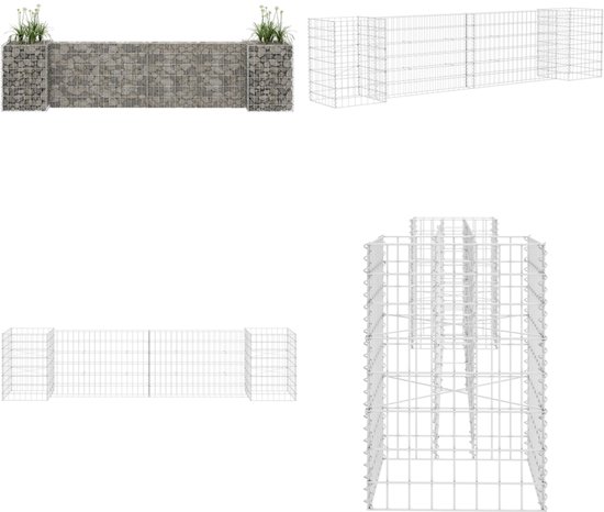Schanskorf 2m x 1m x 0,32m - Gabion Schanskorven
