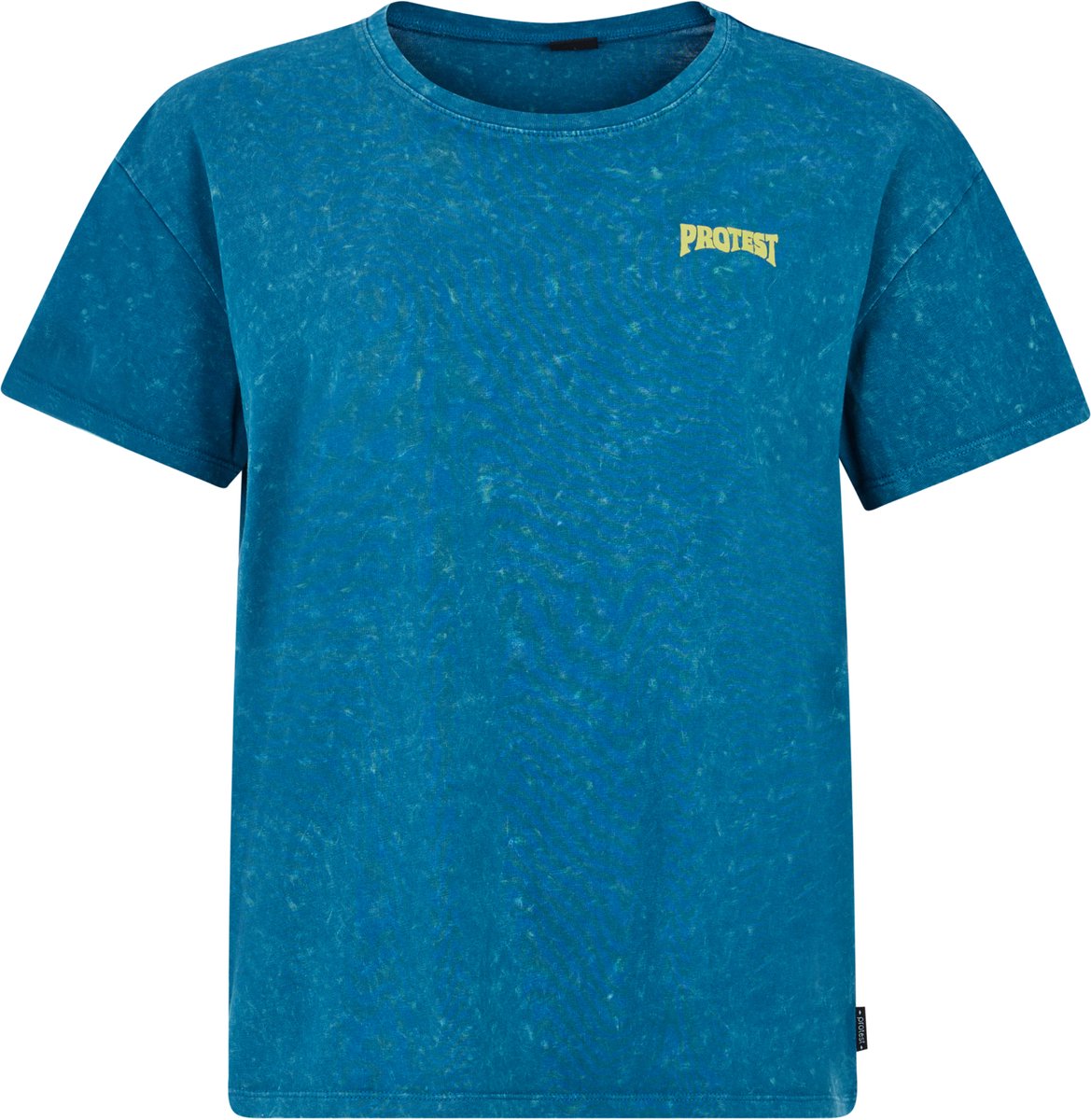 Protest Prtalpha – T shirt Dames – Korte mouwen – Ronde hals Blauw