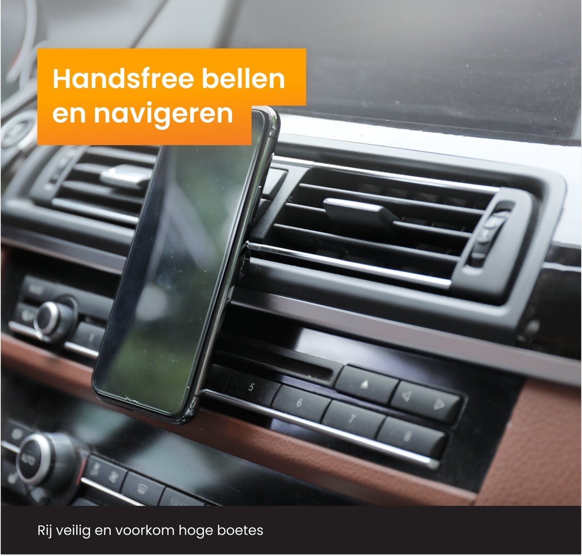 R2B Magnetische Telefoonhouder Auto - Dashboard/Console - Telefoonhouders Auto - Gsm Houder Auto - Mobiel Houder Auto - Autohouder - Telefoon Houder Magneet - Auto Telefoonhouder - Phone Holder Car – foto 2