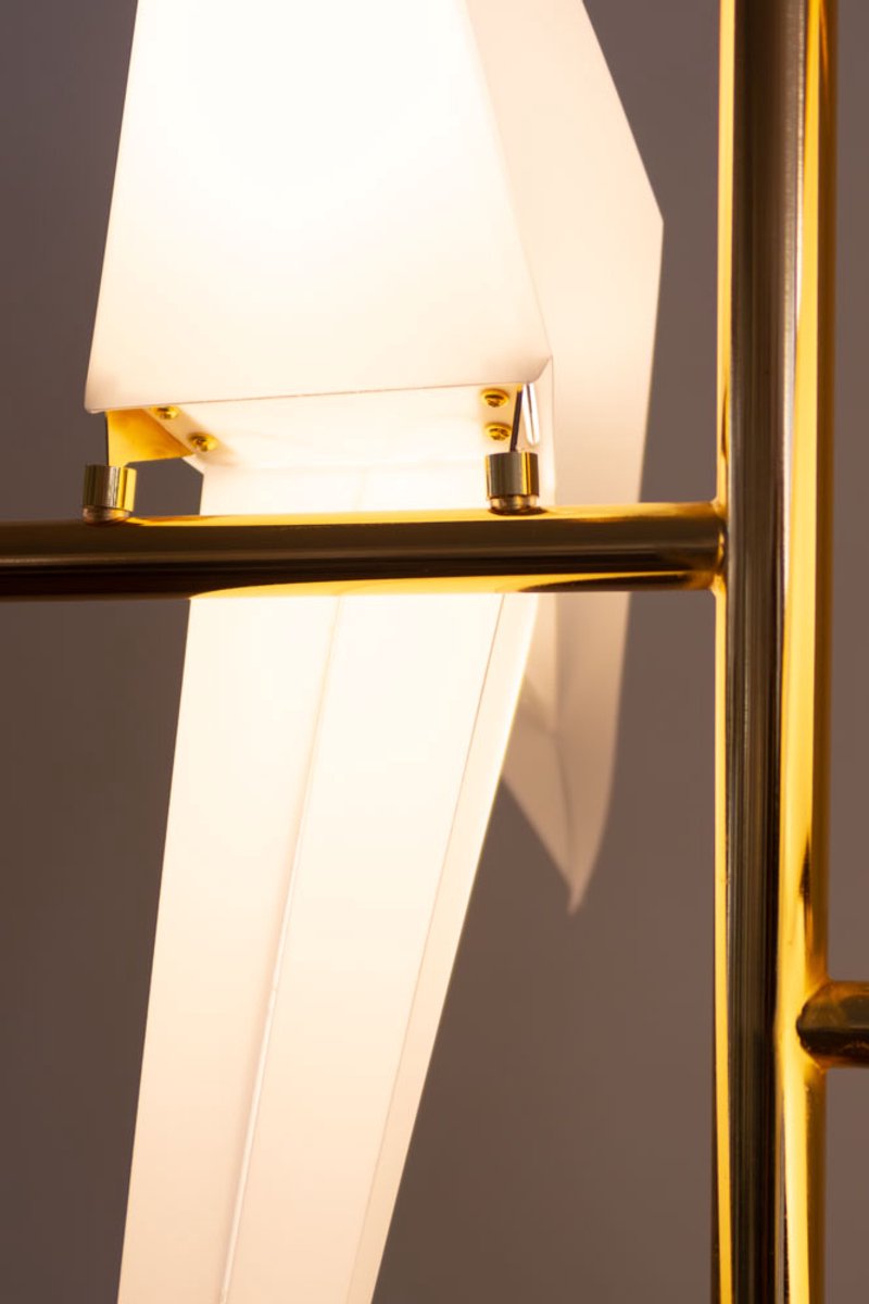 Staande lamp moderne led vogels vloerlamp.