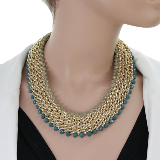 Collier Style Cléopâtre En Métal Argenté - Garanti Sans Nickel - N°7 - Neuf Avec étiquettes