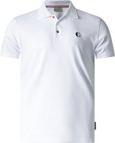 Gentlemen - Polo piqué de luxe pour homme - manches courtes - blanc - taille XL