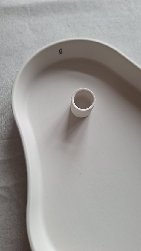 Bougeoir blanc - Storefactory - Scandinave - Taille XL - Bougeoir en céramique - Hej Hygge - Accessoires pour la maison