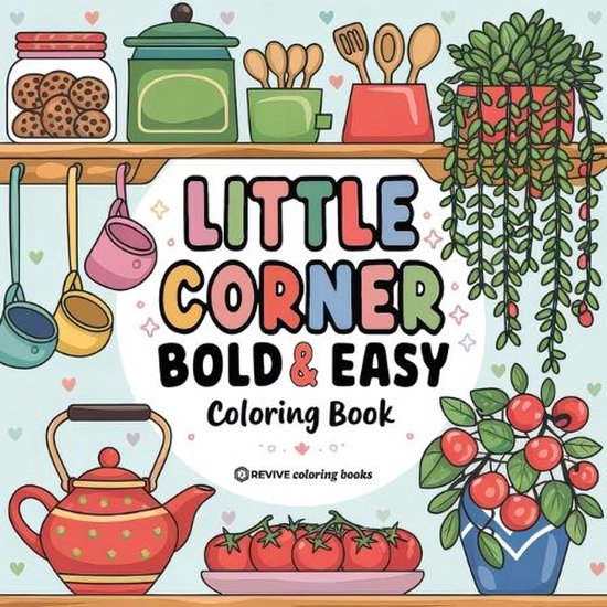 Bold & Easy Stress Relief Coloring Books- Bold & Easy Little ... - cover