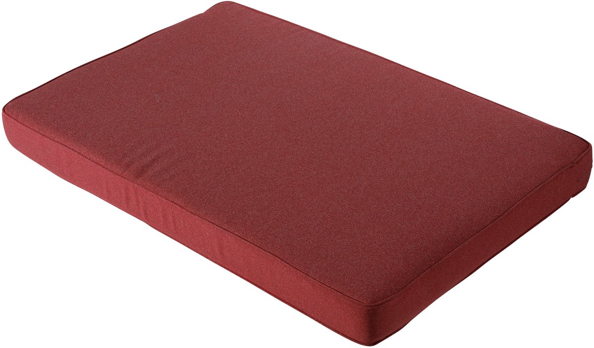 Madison - Manchester Rood - Palletkussen - Loungekussen - Zitkussen - 120x80cm - Tuinkussen