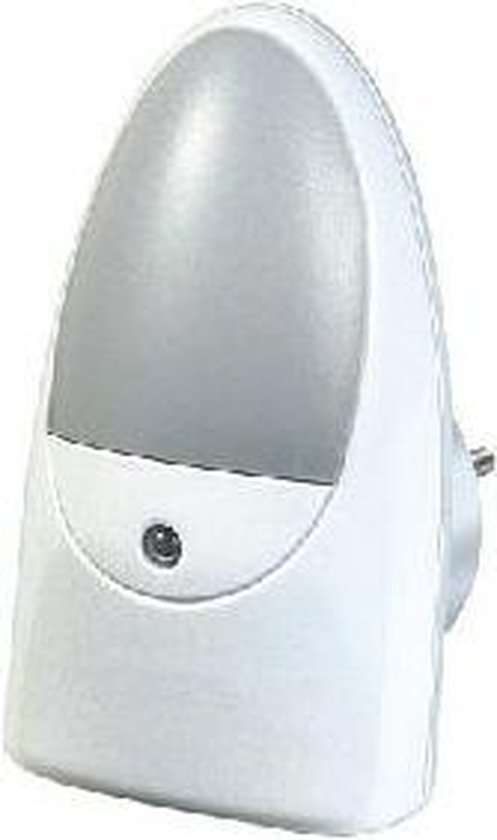 Brennenstuhl Led-oriÃ«ntatielicht/nachtlampje met schemersensor voor het stopcontact (zacht en onopvallend licht, met 2 leds) wit - Brennenstuhl