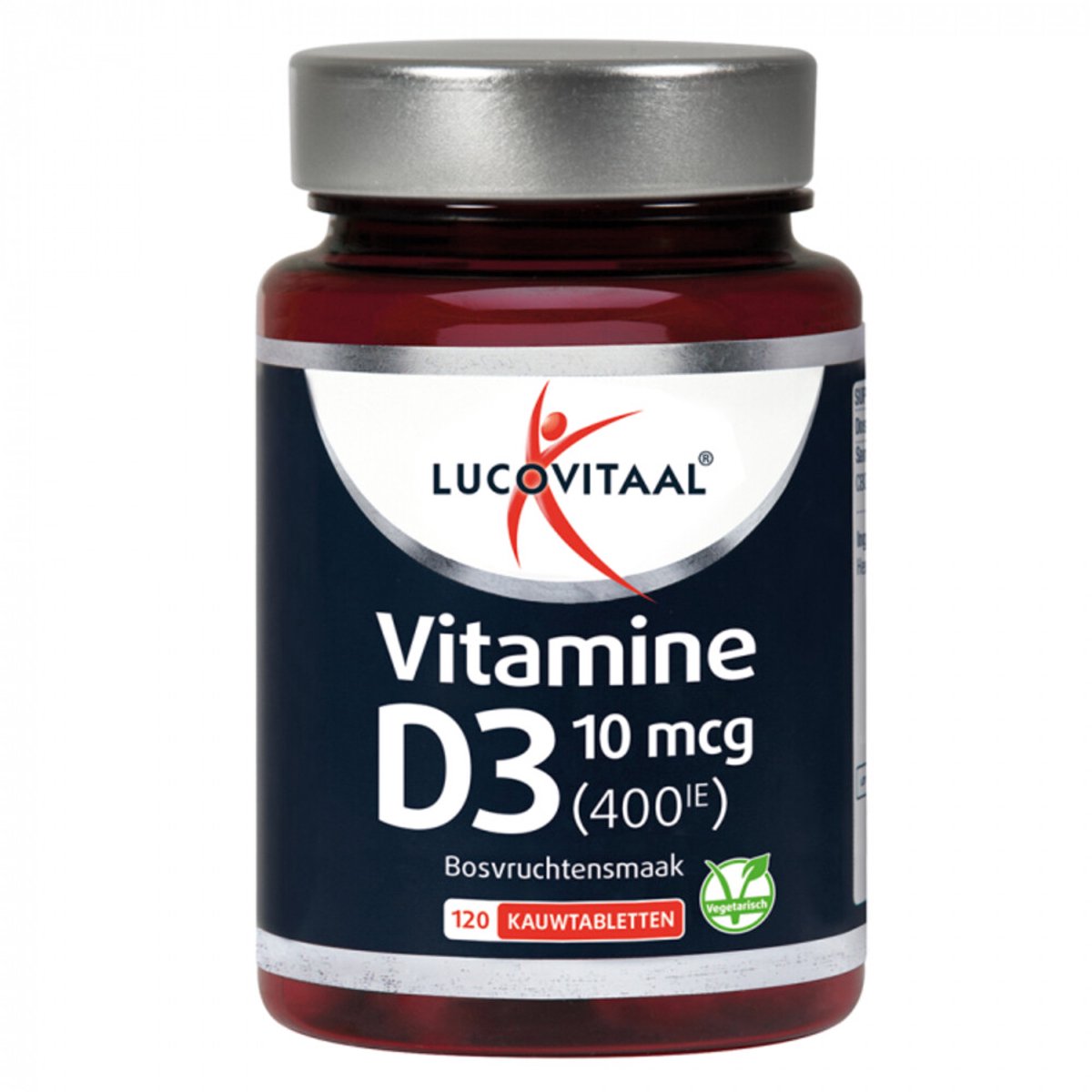 Goedkoopste 3x Lucovitaal D3 10 mcg (400Ie) Vitamine Vegan Kauwtabletten 60 kauwtabletten
